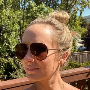 Rose Gold Celine Aviators